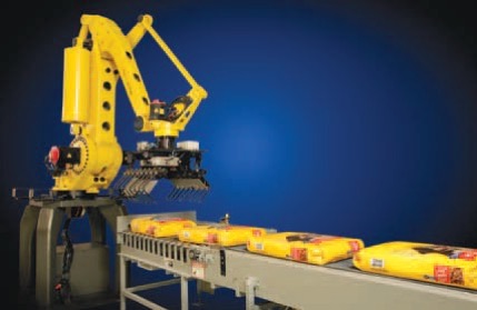 A robot solution for cement palletizing