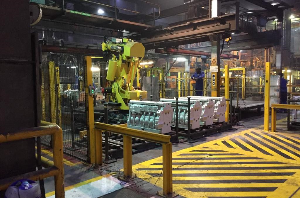 Revolutionising the foundry industry by using a robotic 3D camera system