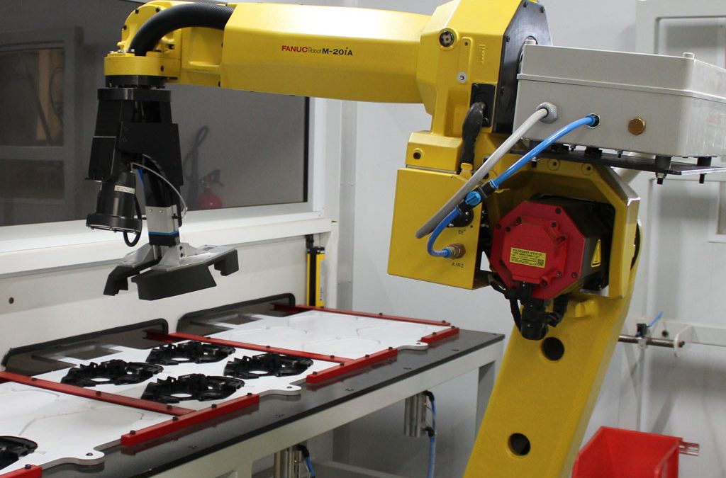 Robotic accuracy streamlines Shatterprufe production