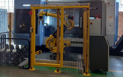 Robotic CNC tending