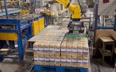 Sugar Bale Palletizing