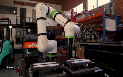 Windscreen Clip Gluing using a Fanuc Cobot